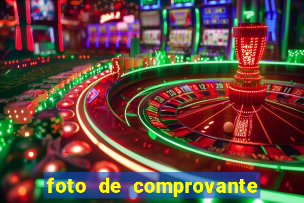 foto de comprovante de pix falso